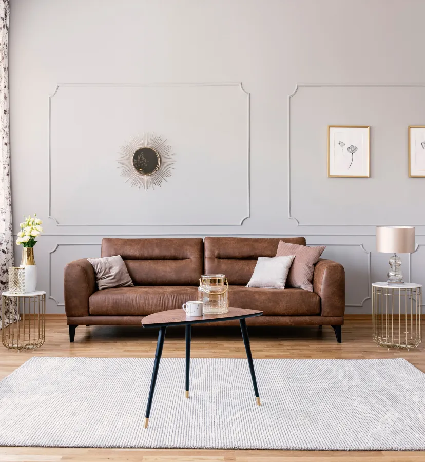 Modern living room remodel completed by Remodeling Company LA in Los Angeles